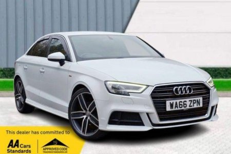 AUDI A3 2.0 TDI S line S Tronic Auto 6Spd Euro 6 (s/s) 4dr